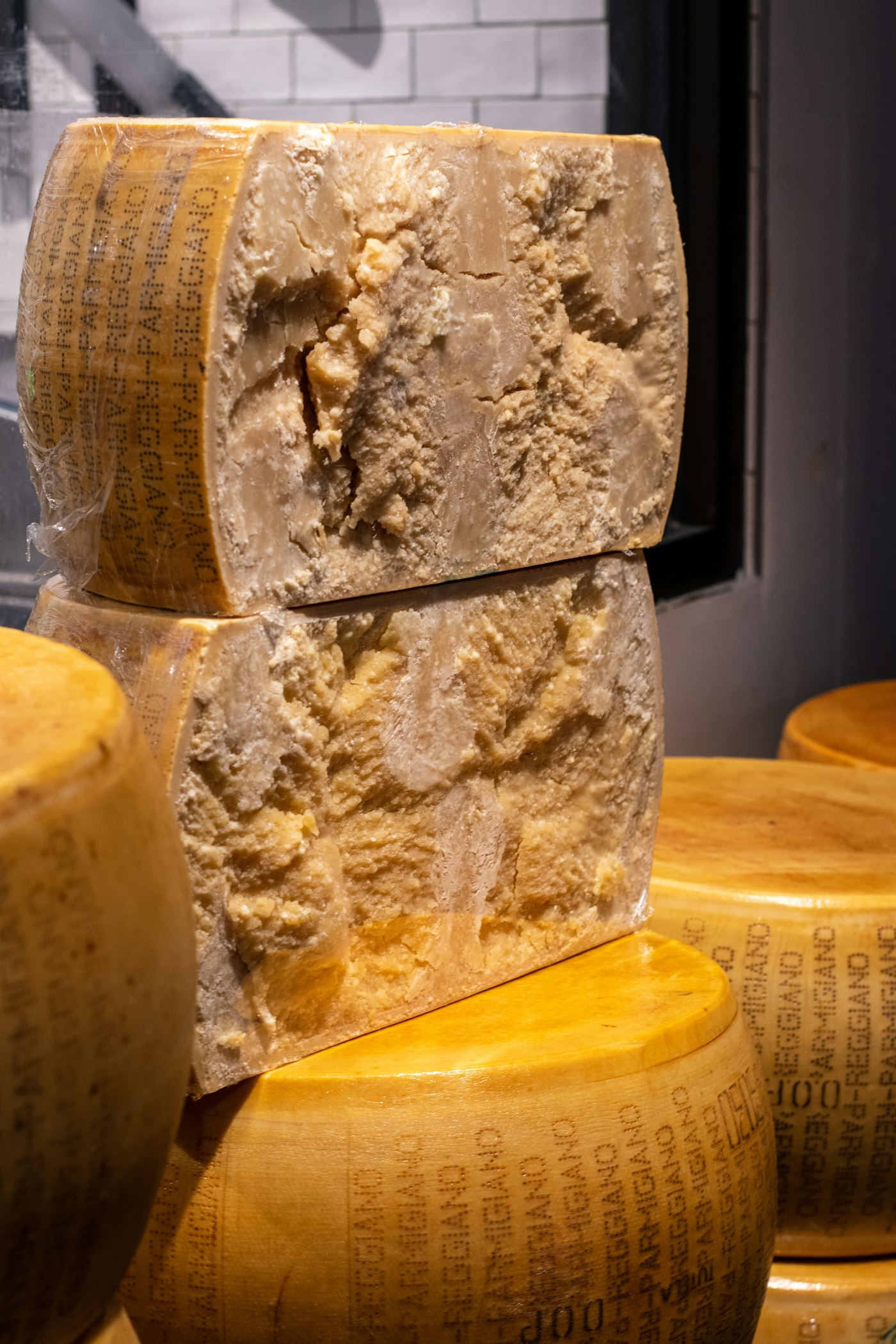 Aged Italian mountain cheeses